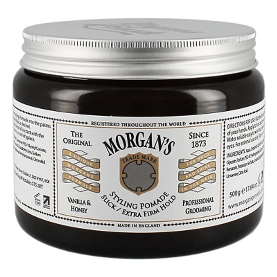 Morgan's Vanilla & Honey Extra Firm Hold Pomade 500g (Pro Size)