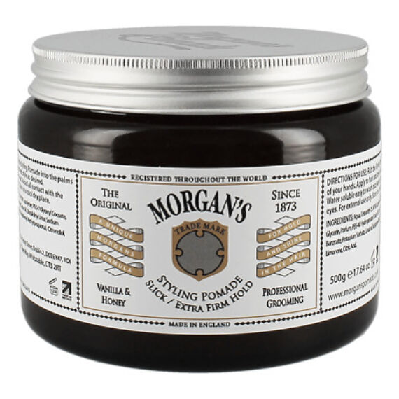 Morgan's Vanilla & Honey Extra Firm Hold Pomade 500g (Pro Size)