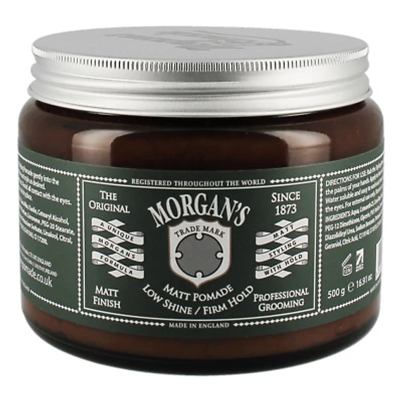 Morgan's Styling Pomade Matt - Low Shine Firm Hold 500g (Pro Size)