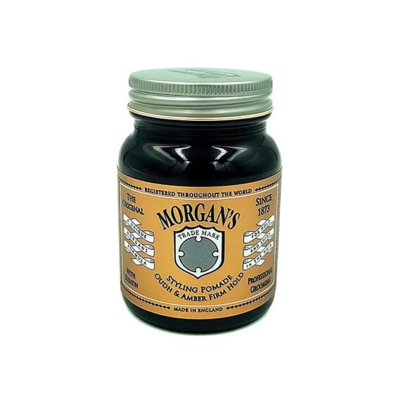 Morgan's Styling Pomade - Oudh & Amber Strong Firm Hold 100g
