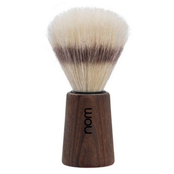 Mühle Nom Shaving Brush Theo Pure Bristle (Dark Ash)