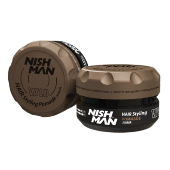 Nish Man Hair Styling Pomade Amber (W10) 100ml