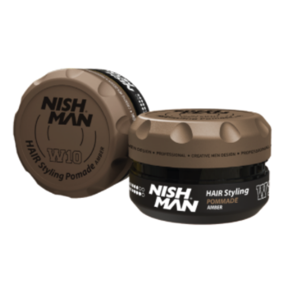 Nish Man Hair Styling Pomade Amber (W10) 100ml