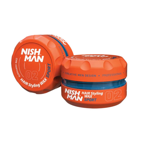 Nish Man Hair Styling Wax (02) Sport 150ml