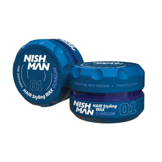 Nish Man Hair Styling Wax (01) GumGum 150ml