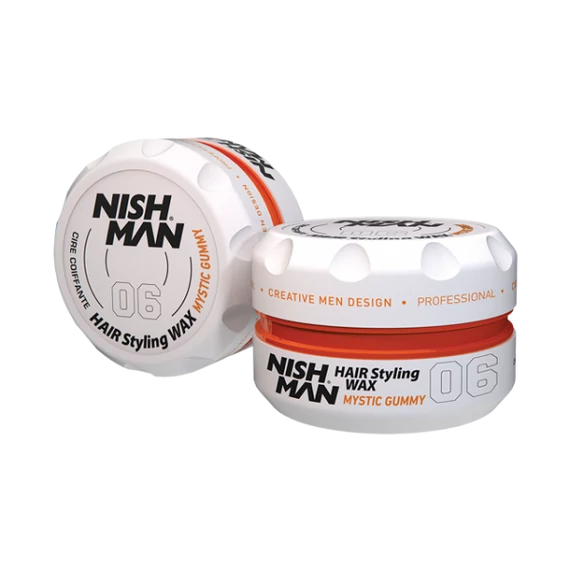 Nish Man Hair Styling Wax (06) Mystic Gummy 150ml