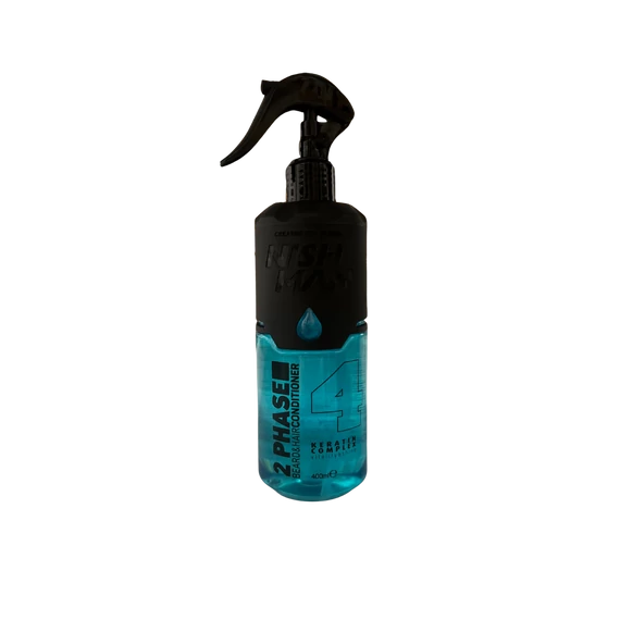 Nish Man 2 Phase szakáll és haj kondicionáló Keratin Complex (04) 400ml (szalon kiszerelés)