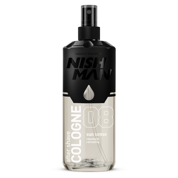 Nish Man After Shave Lotion Cologne 08 Sun Sense 100ml