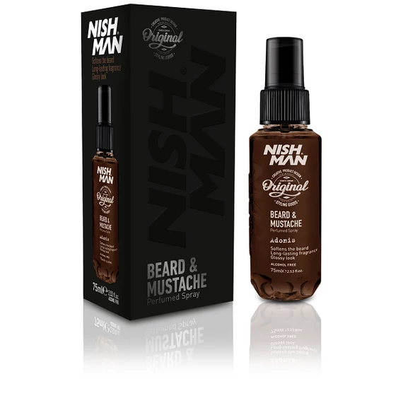 Nish Man Beard Perfume Adonis szakáll kondicionáló spray 75ml