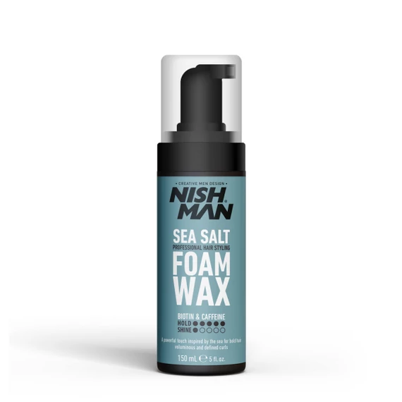 Nish Man Sea Salt Foam Wax hab-wax 150ml