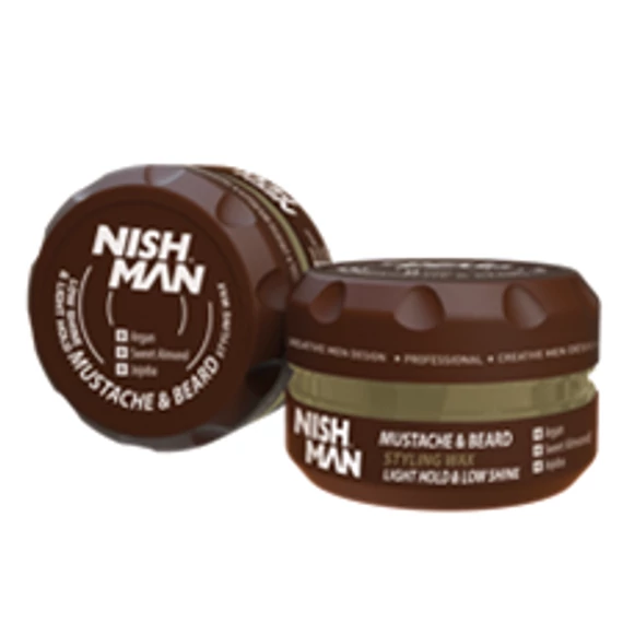 Nish Man Beard & Mustache bajusz és szakáll balzsam 100ml