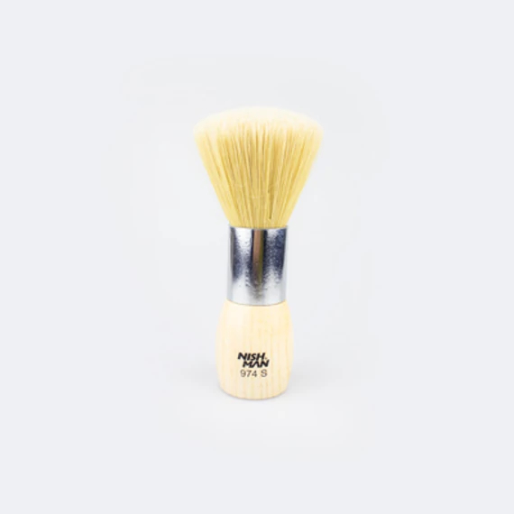Nish Man Neck Brush (974) Synthetic Bristle