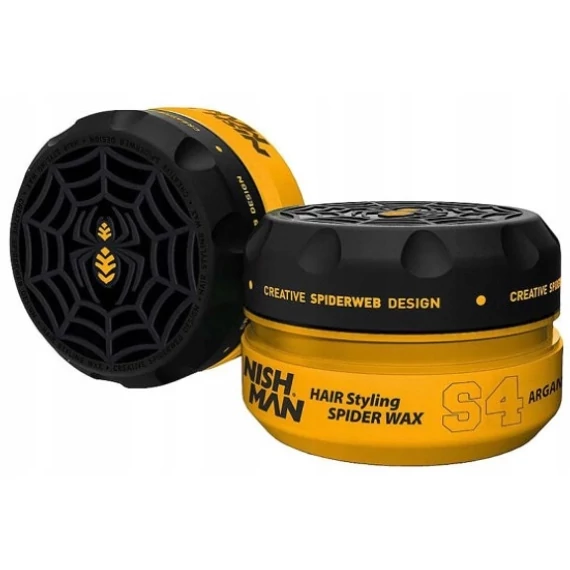 Nish Man Hair Styling Spider Wax S4 Argan 150ml