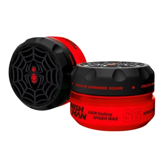 Nish Man Hair Styling Spider Wax S6 Keratin 150ml