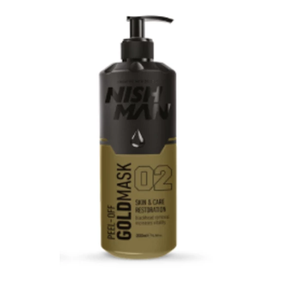 Nish Man Peel-Off Gold Mask 200ml