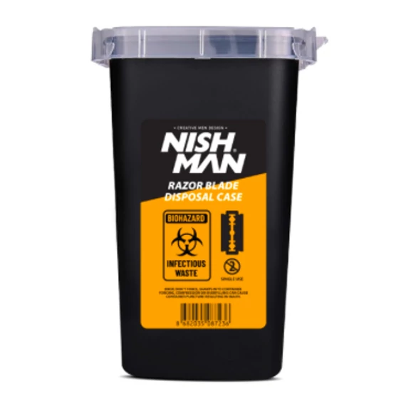 Nish Man Razor Blade Disposal Case