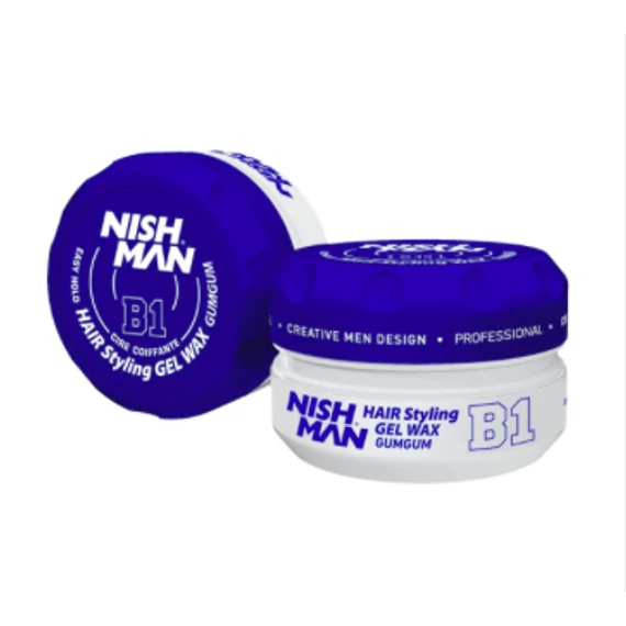 Nish Man Aqua Gel Wax (B1) Gum Gum 150ml