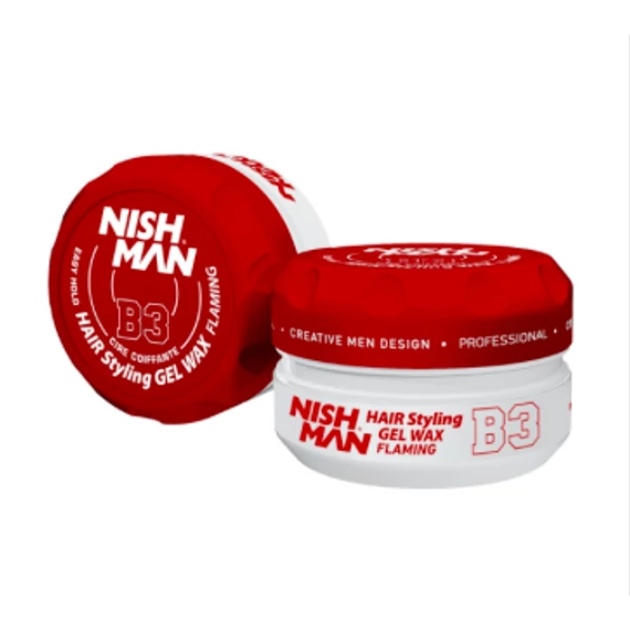 Nish Man hajformázó Aqua Gel Wax (B3) Flaming 150ml