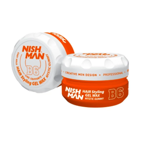 Nish Man hajformázó Aqua Gel Wax (B6) Gummy 150ml