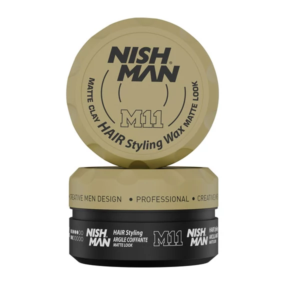Nish Man hajformázó (M11) Matte Clay Wax 150ml