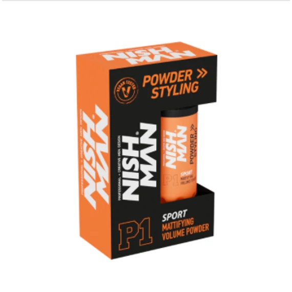 Nish Man Mattifying Volume (P1 Sport) hajformázó por 20g