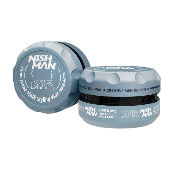 Nish Man hajformázó (M12) Sea Salt Matte Wax 100ml