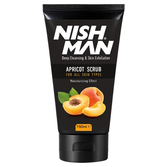 Nish Man Face Scrub Apricot arcradír 150ml