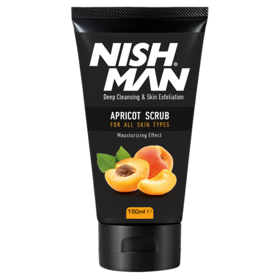 Nish Man Face Scrub Apricot arcradír 150ml