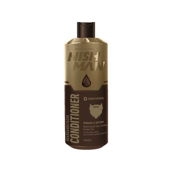 Nish Man Beard & Mustache Care Conditioner 200ml