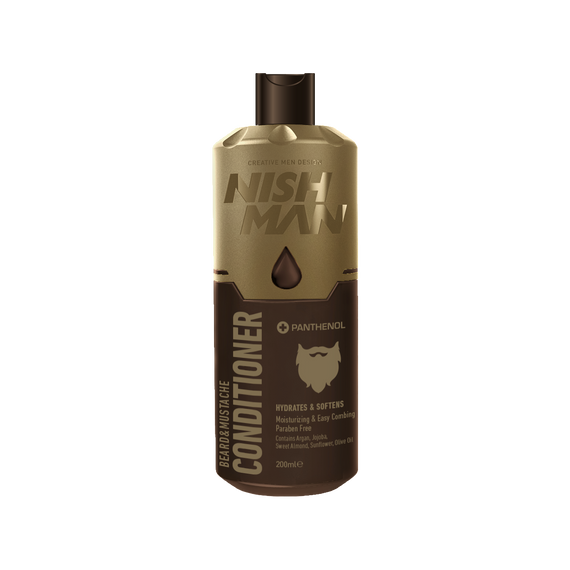 Nish Man Beard & Mustache Care Conditioner 200ml