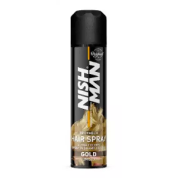 Nish Man Pro Mech arany hajszínező spray 150ml