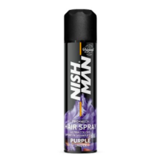 Nish Man Pro Mech lila hajszínező spray 150ml