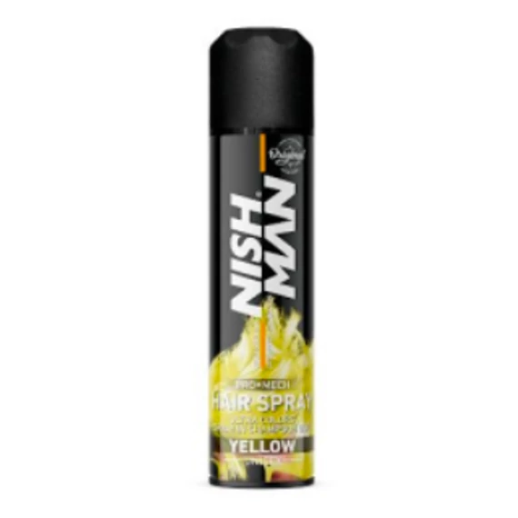 Nish Man Pro Mech Coloring Hair Spray (yellow)150ml