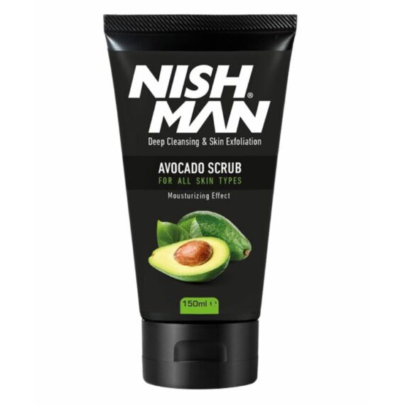 Nish Man Face Scrub Avocado arcradír 150ml