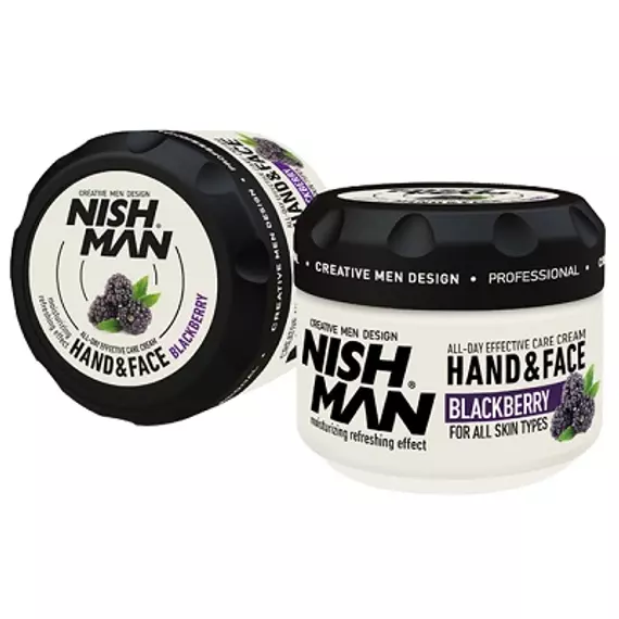 Nish Man Hand & Face Cream Blackberry kéz- és arckrém 300ml