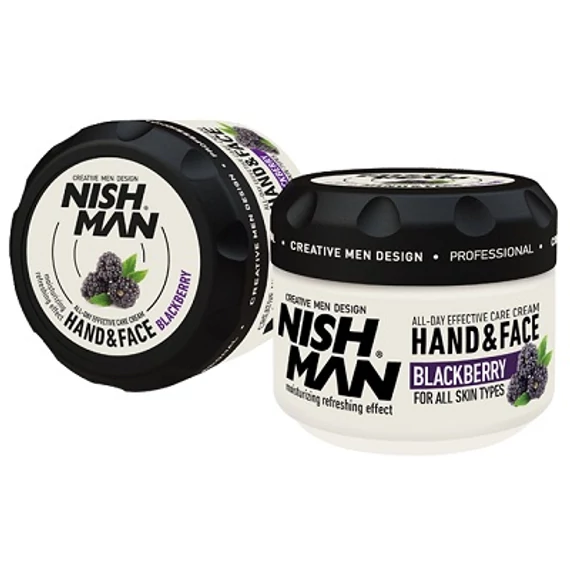 Nish Man Hand & Face Cream Blackberry 300ml