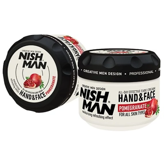 Nish Man Hand & Face Cream Pomegranate kéz- és arckrém 300ml