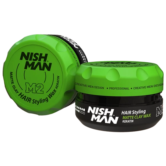 Nish Man hajformázó (M2) Matte Clay Wax 100ml