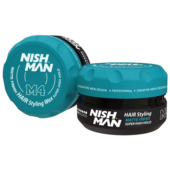 Nish Man hajformázó (M4) Matte Super Hold Wax 100ml