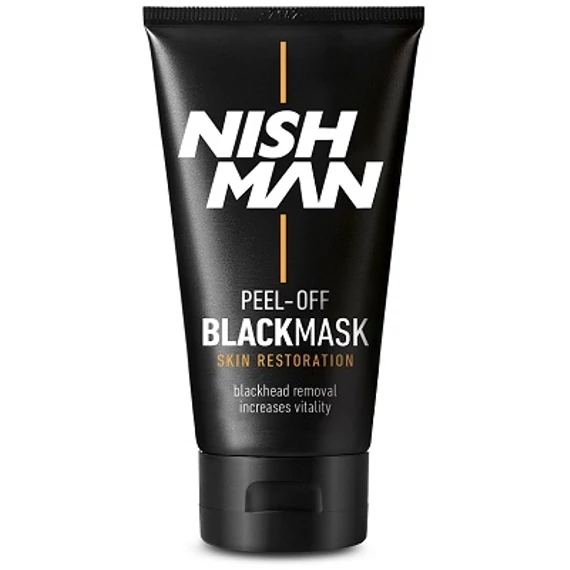 Nish Man Peel-Off Black Mask For Men 150ml