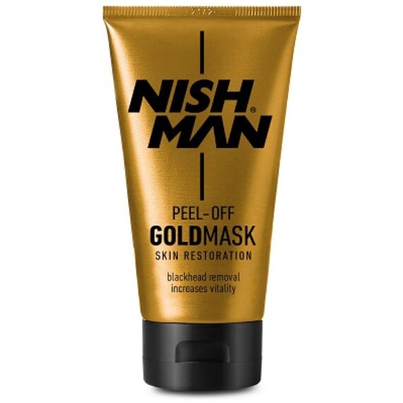 Nish Man Peel-Off Gold Mask For Men 150ml