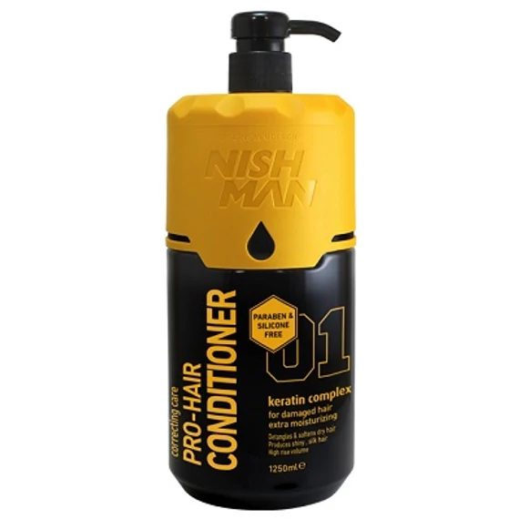 Nish Man Pro-Hair Conditioner Keratin Complex 1250ml