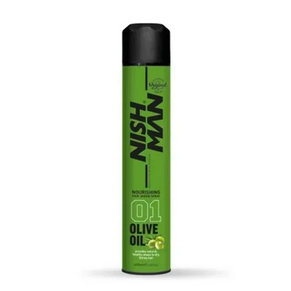 Nish Man Olive Oil tápláló hajfény spray 400ml