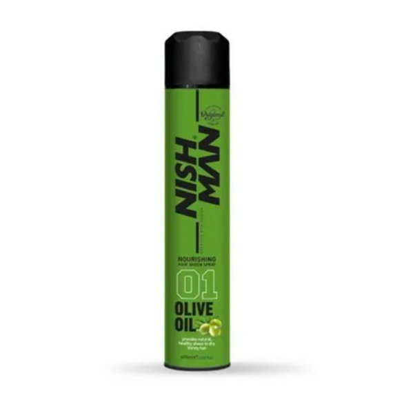 Nish Man Olive Oil Nourishing Sheen Spray 400ml