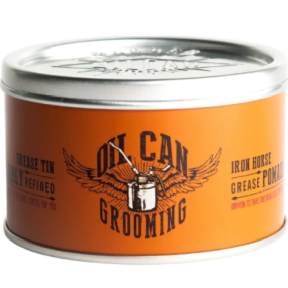 Oil Can Grooming Iron Horse Grease Pomade hajformázó 100ml