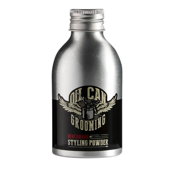 Oil Can Grooming Benchmark Styling Powder hajformázó por 20g