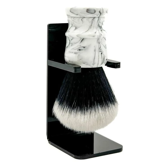 Parker WBSY Synthetic Shave Brush - Arctic Storm - With Stand borotva pamacs tartóval