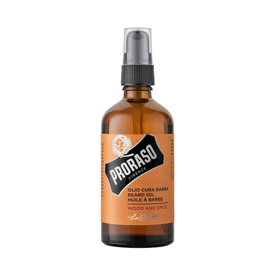 Proraso Beard Oil Wood & Spice 100ml (Pro Size)
