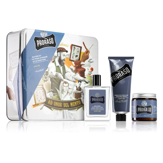 Proraso Vintage Shaving Kit Azure Lime ajándékszett