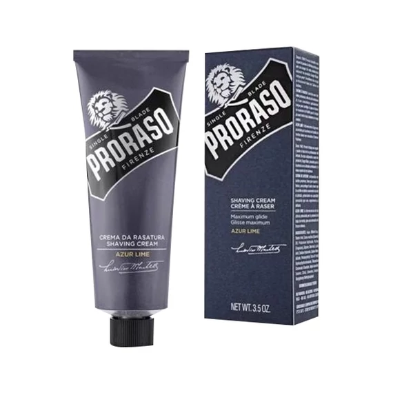 Proraso Shaving Cream Single Blade Azur Lime borotvakrém 100ml